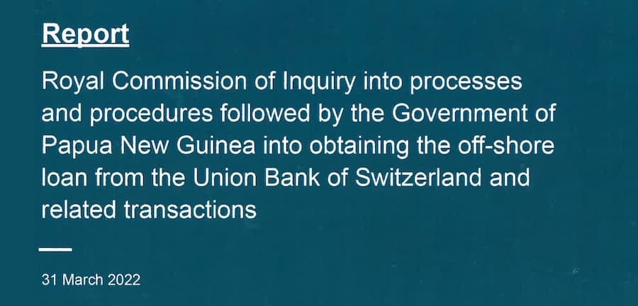 UBS COI Executive Summary and Recommendations - Part B