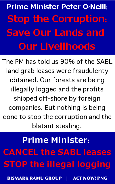 PM stop the corruption: Save our land and livelihoods