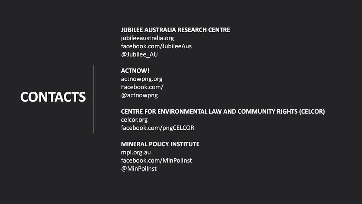 From Extraction to Inclusion - Conference Roundtable