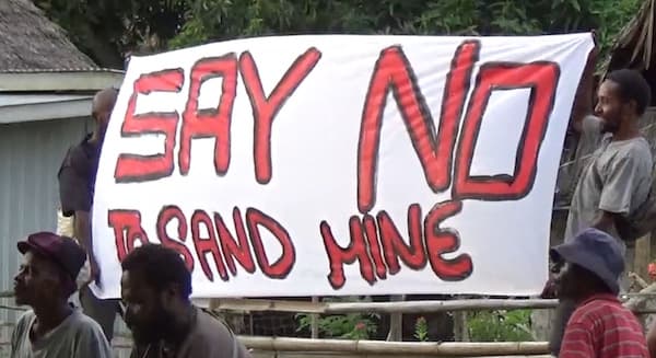 Success: Sand mining proposal defeated